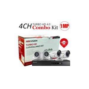 Hikvision TVI-4CH2D2B-1MP CCTV Package