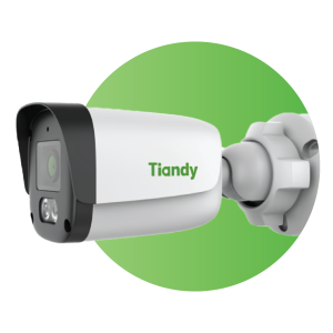 TC-C34QN 2GNA-28 4MP Outdoor Bullet IP Camera with IR Night Vision, Mic & PoE (IP67)