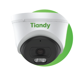 TC-C34XN 2GNA-28 4MP Outdoor Bullet IP Camera with IR Night Vision, Mic & PoE